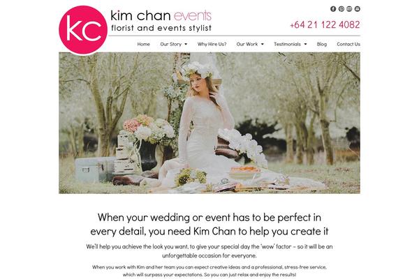 Fleur theme site design template sample