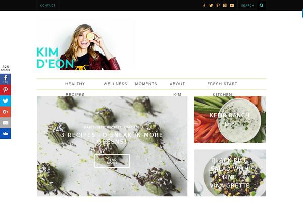 Simplemag theme site design template sample