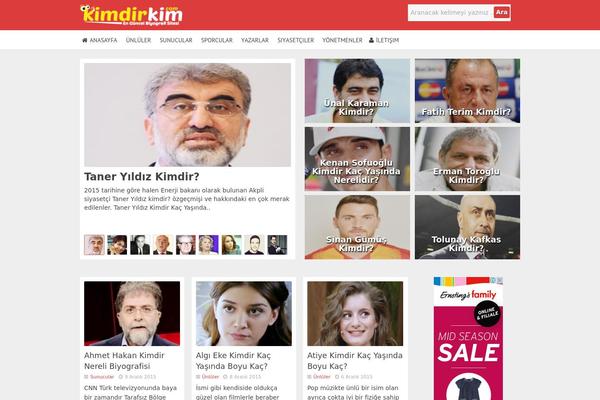 Sahifa theme site design template sample
