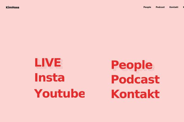 Lekker theme site design template sample