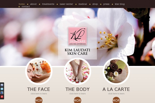 kimlaudatiskincare.com site used Theme1957
