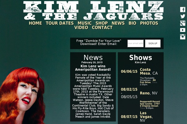 Site using GigPress plugin