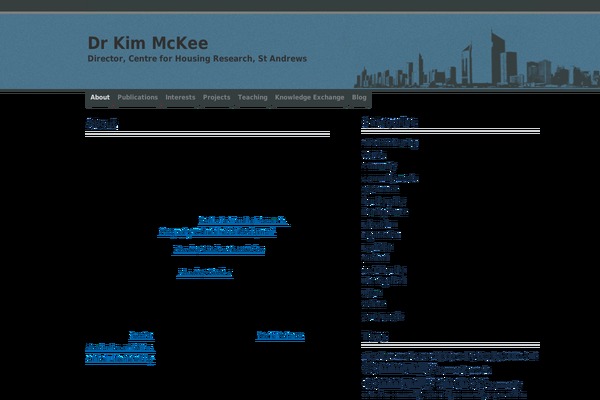 Big City theme site design template sample