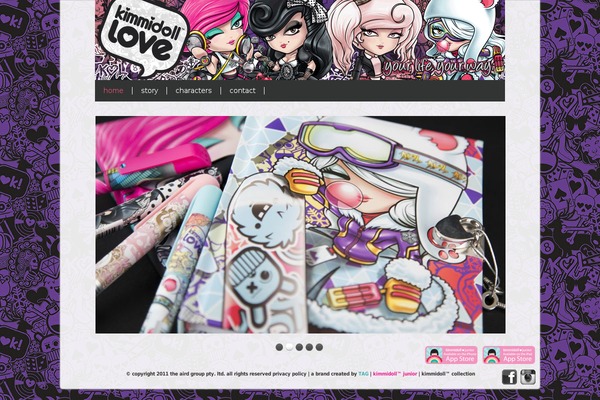 kimmidolllove.com site used Idweb