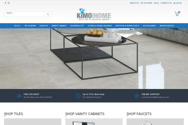 Porto theme site design template sample