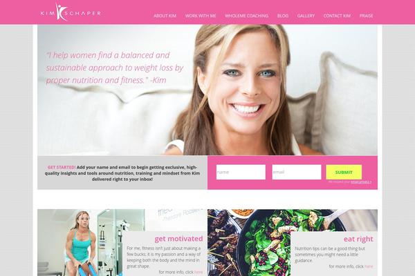 kimschaper.com site used Customtheme-master