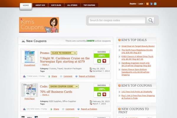 Clipper theme site design template sample