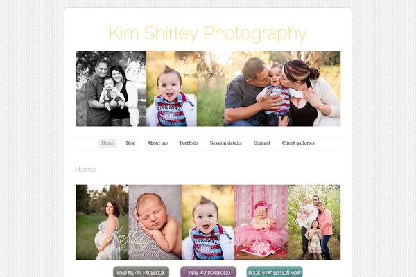 Forever theme site design template sample