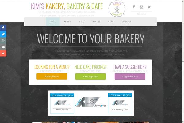 kimskakekreations.com site used Cloudy