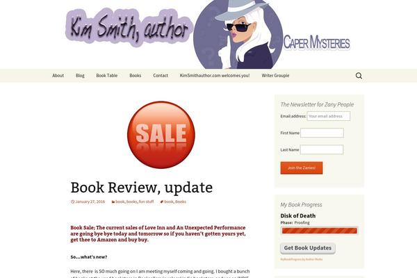 Site using MyBookTable Bookstore by Author Media plugin