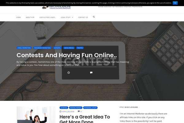 Site using Scroll to Top plugin