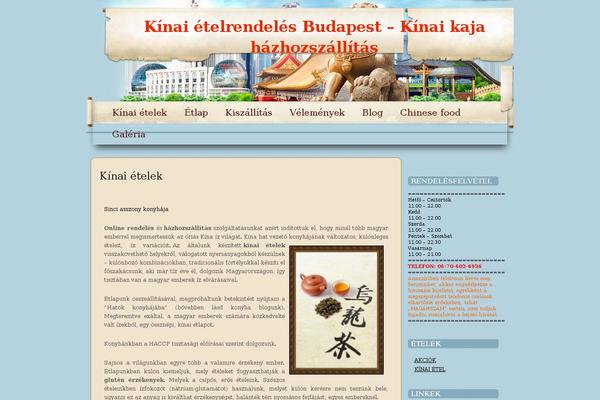 kinai-rendeles.com site used Simple China