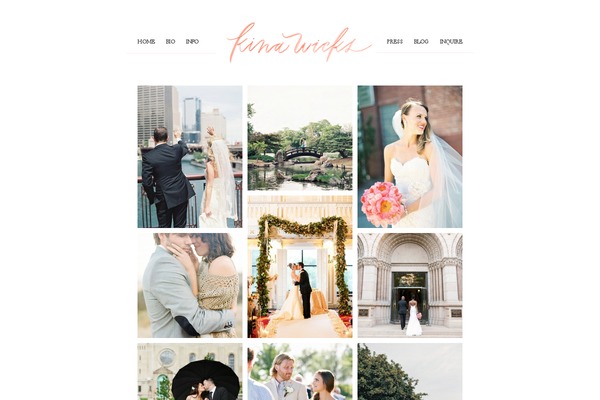 ProPhoto 5 theme site design template sample