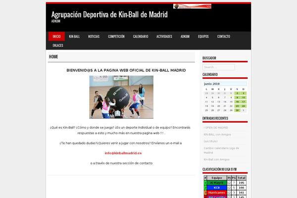 SPORTY theme site design template sample