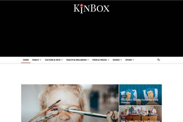 Newspaper Child theme site design template sample