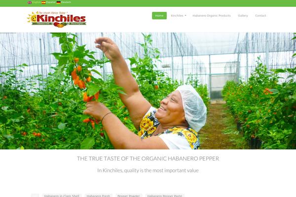 OrganicFood theme site design template sample