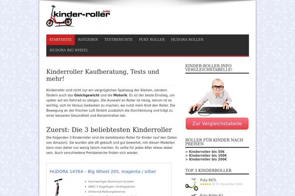 Jarida theme site design template sample