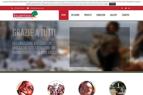 GiveAHand theme site design template sample