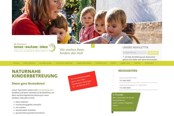Site using Sendit Newsletter plugin