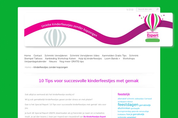 Chameleon theme site design template sample