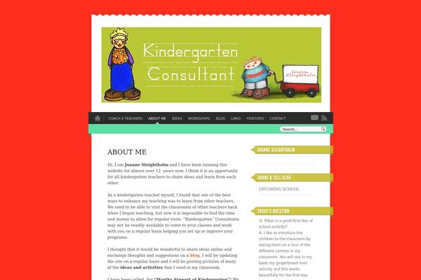 kindergartenconsultant.com site used Crisp