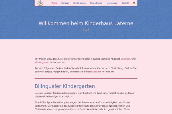 Happychild theme site design template sample