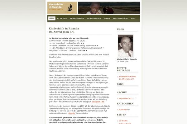 Terrafirma theme site design template sample