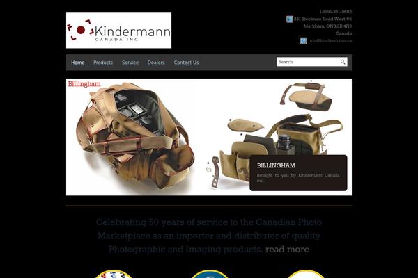 BlackBird theme site design template sample