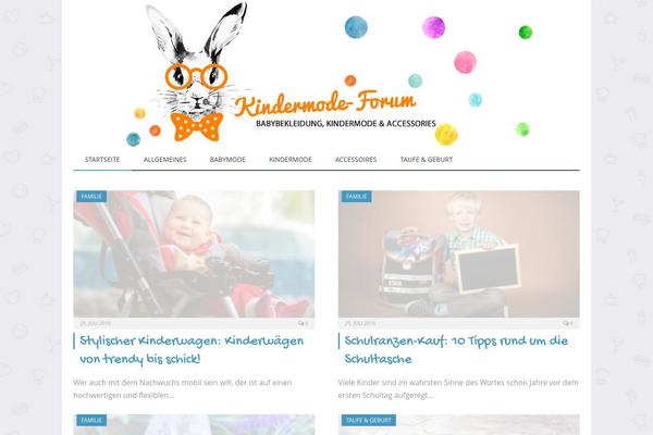 SmartMag theme site design template sample
