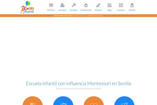 Site using Page-builder plugin