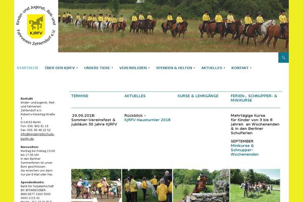 kinderreitschule-berlin.de site used Twenty-fourteen-child