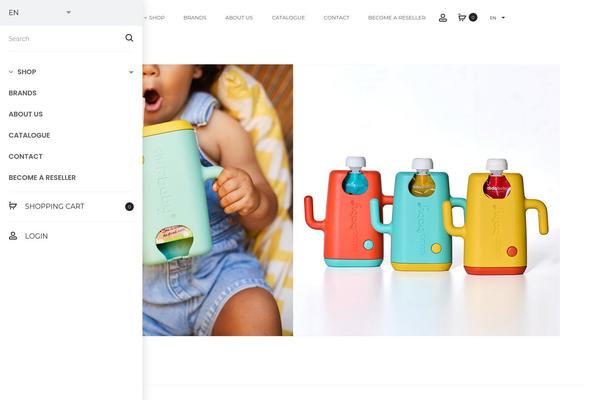 Sober-child theme site design template sample