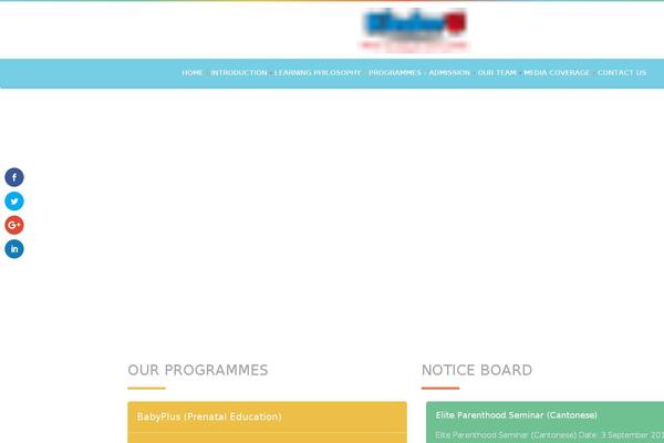 Babykids theme site design template sample