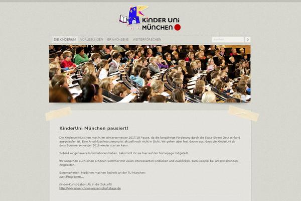 kinderuni-muenchen.de site used Kinderuni