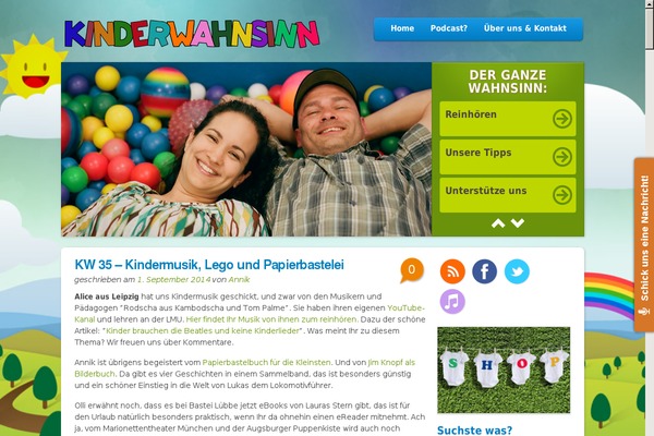 Pekaboo theme site design template sample