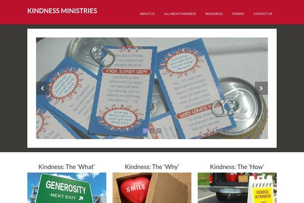 Outreach Pro theme site design template sample