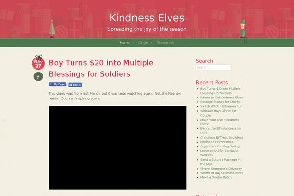 kindnesselves.com site used Cheer