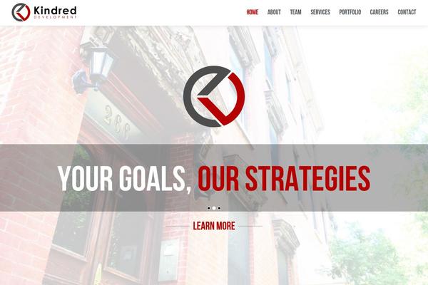 Jarvis theme site design template sample