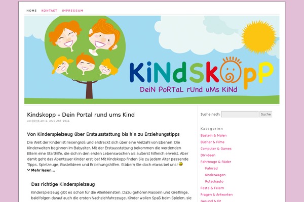 Thesis 1.8.5 theme site design template sample