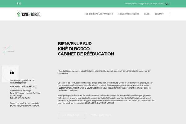 The-core-parent theme site design template sample