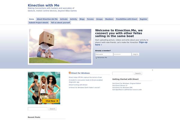 Bp-social theme site design template sample