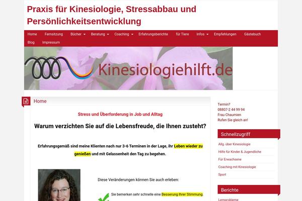 BlogoLife theme site design template sample