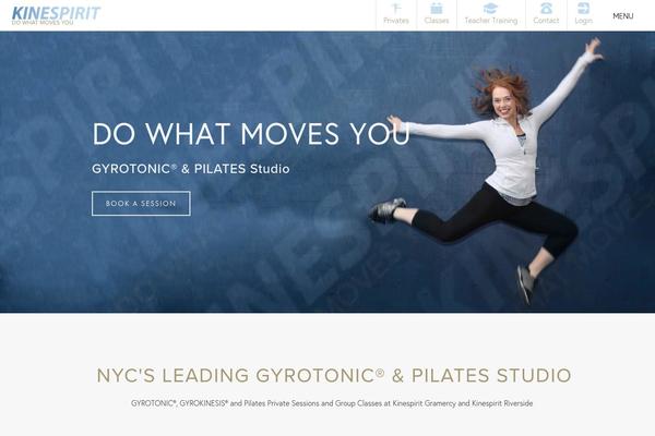 Aspiration theme site design template sample