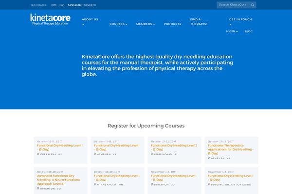 kinetacore.com site used Eim