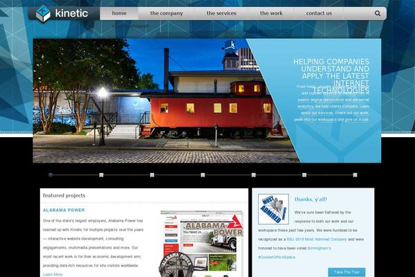 kinetic.com site used Kinetic