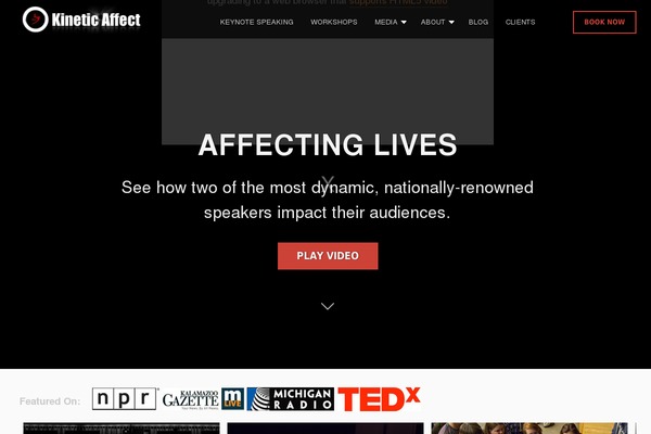 kineticaffect.com site used Kinetic