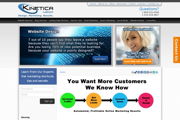 kineticamedia.com site used Sandboxrevisited