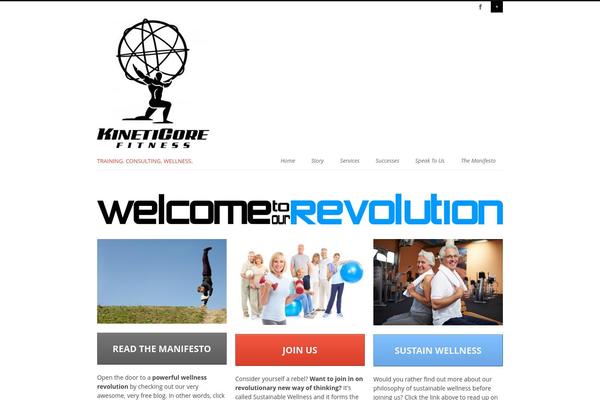 kineticorefitness.com site used Agility