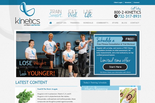 kineticsnj.com site used Metra