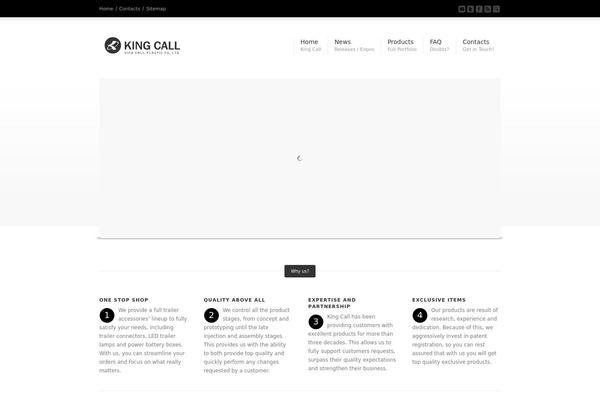 Corona theme site design template sample